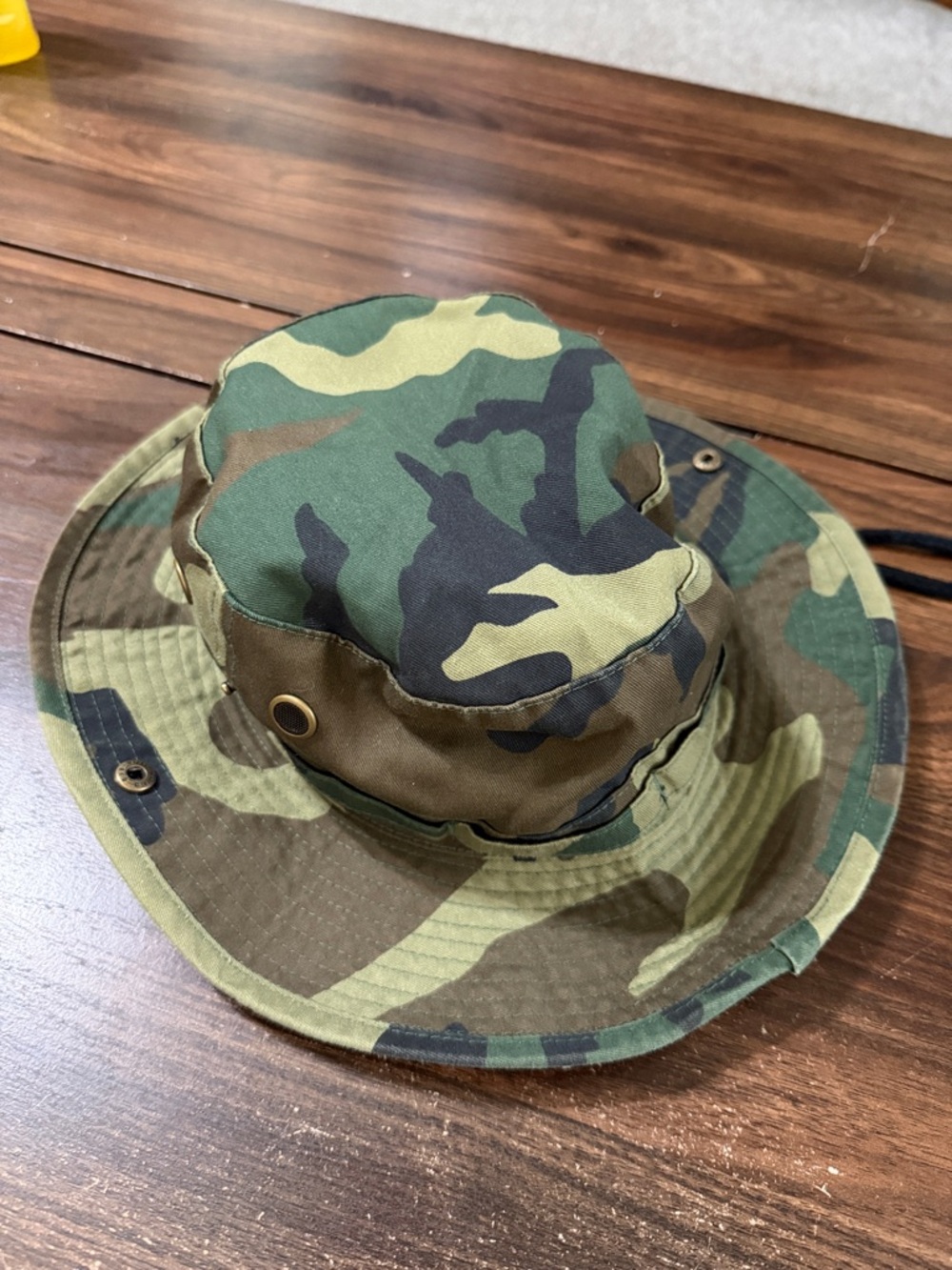 Boonie outdoor camouflage Fishing/Hunting Bucket Hat S/M